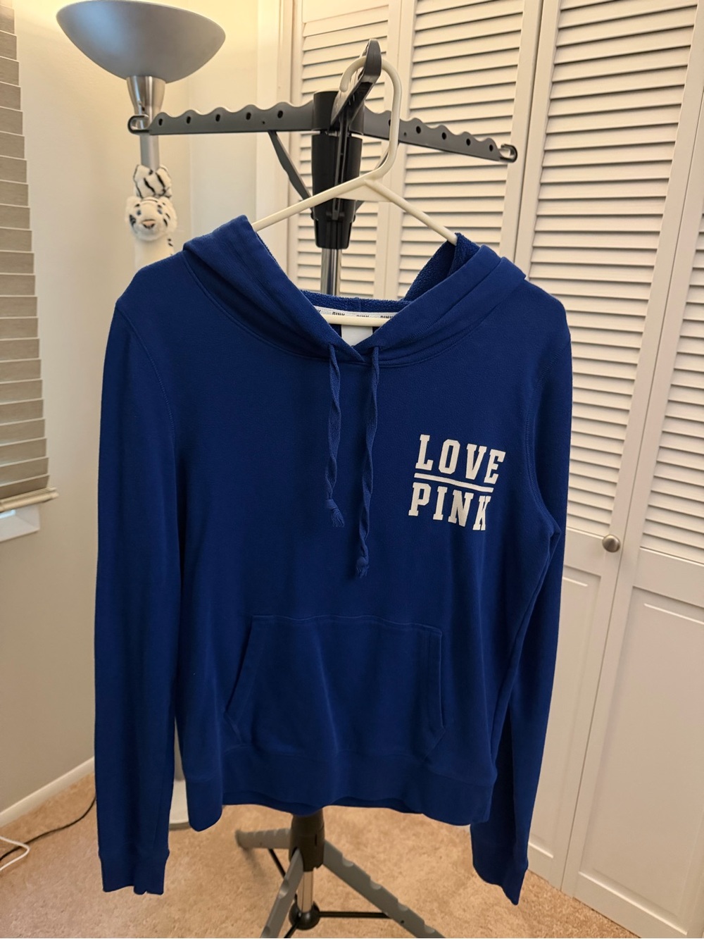 Victoria's Secret PINK Royal Blue Pullover Hoodie